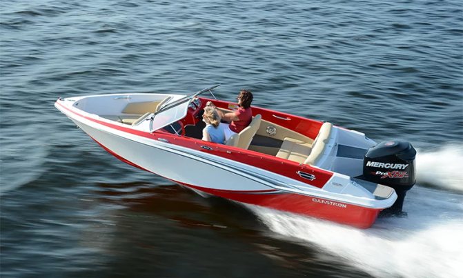 GLASTRON GT 180 — внутри как автомобиль