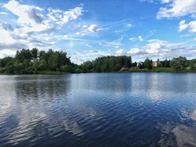 Лыковский пруд для рыбалки