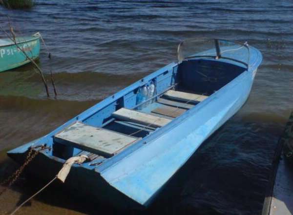 Рыбацкая лодка казанка
